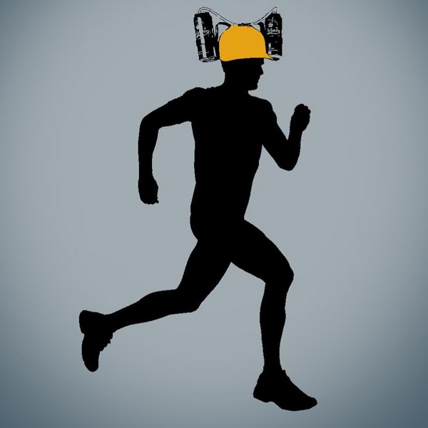 running-beer